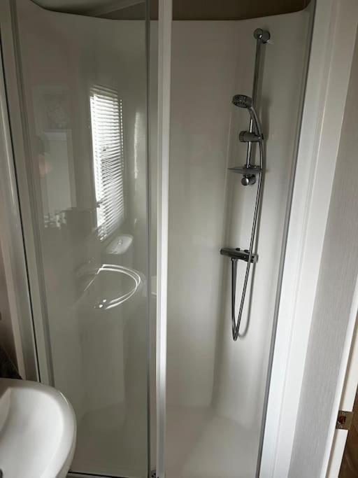 Sandy Bay Caravan Getaway Newbiggin-by-the-Sea Exterior foto