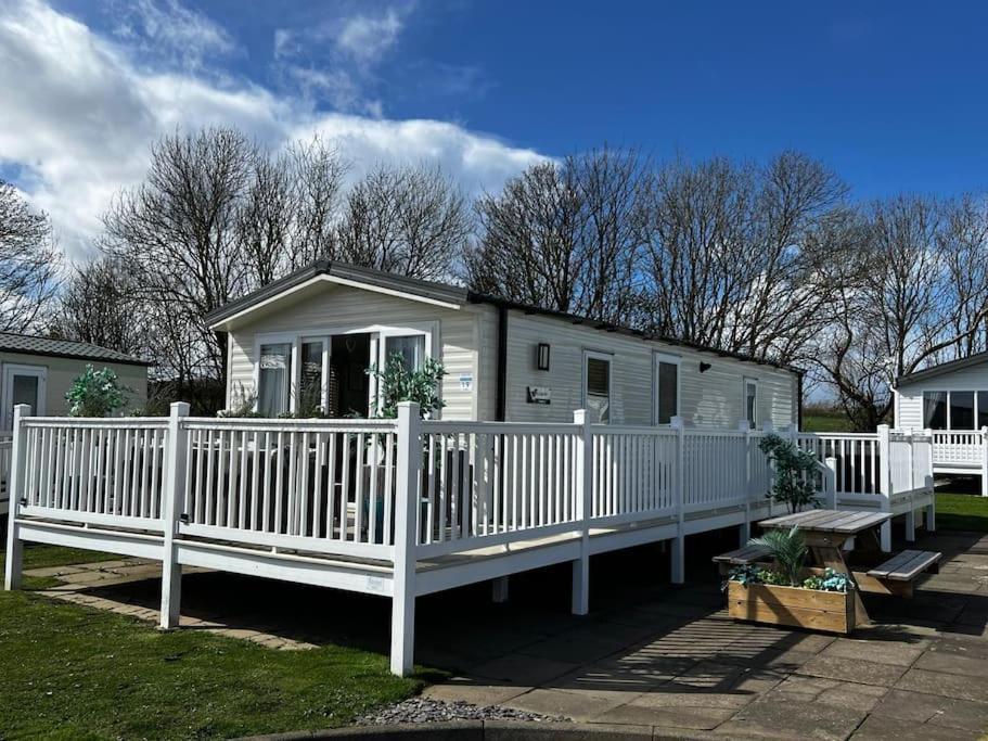 Sandy Bay Caravan Getaway Newbiggin-by-the-Sea Exterior foto